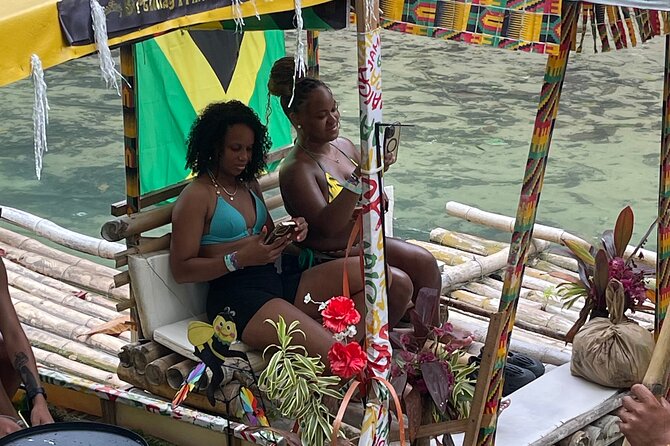 Private Bamboo Rafting in Montego Bay - The limestone massage stop is the secret sauce