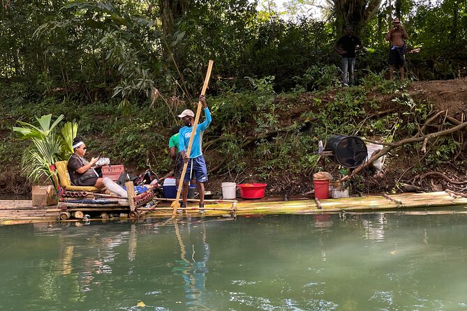 Private Bamboo Rafting, Limestone Massage and Hip Strip Tour - The 110-ft Waterslide Mention: Great If It’s Running