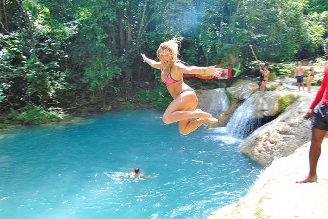 Private Blue Hole & Secret Falls Day Trip plus Shopping from Montego Bay Hotels - Hotel pickup and the north-coast drive: Rose Hall, Greenwood, and scenic breaks