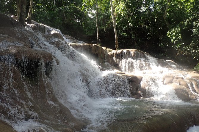 [PRIVATE] Dunn's River Falls, Blue Hole & Secret Falls w/Entrance - Stop 1: Dunn’s River Falls Park, Climbing Options, and the Kids Zone