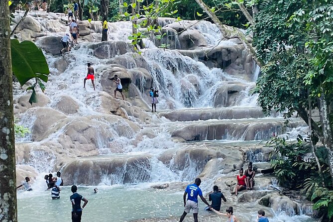 Private Dunn’s River Falls Experience + Blue Hole Secret falls - Blue Hole (Island Gully Falls): the swim-and-swing session