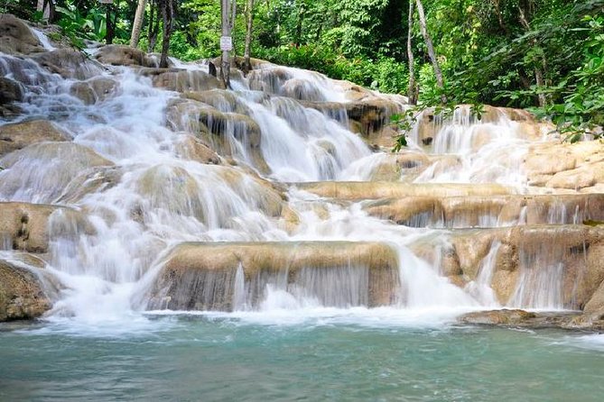[PRIVATE] Dunn's River Falls with Entrance Fees - Dunn’s River Falls: 600 Feet of Terraced Steps and Real Fun