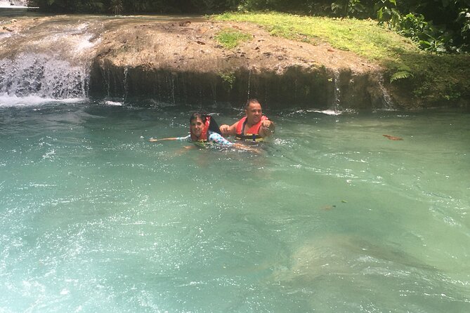 Private Horseback Riding, Swim & Blue Hole Secret Falls - Nature Bluehole (Island Gully Falls / Secret Falls): swimming, caves, and cliff jumps