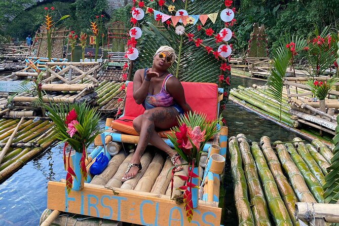 Private Montego Bay Bamboo Rafting with Limestone Foot Massage - Food, Drinks, Rum Punch, and the Riverside Shopping Reality