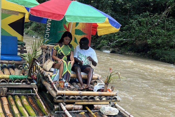 Private Montego Bay Bamboo Rafting with Limstone Foot Massage - Your downstream ride: tropical sounds, fruit trees, and time to cool off