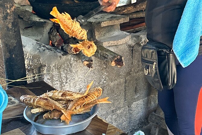 Private Seafood Tour and Floyds Pelican Bar or Black River Safari - Arawak’s Rest Stop: Brown Stew Fish and the Starch Lineup