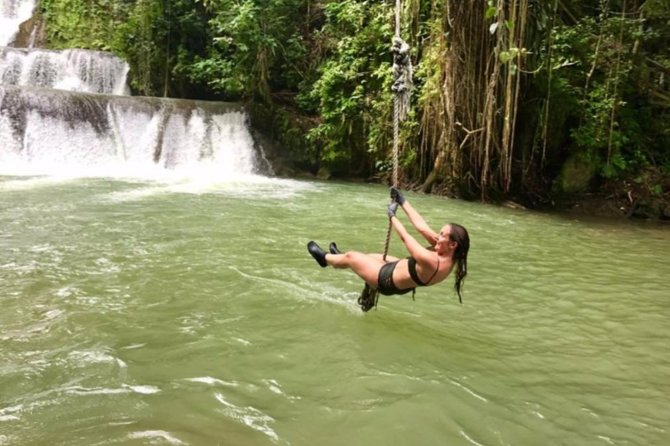 [PRIVATE] YS Falls, Black River, Pelican Bar - Entrance & Lunch - Your Guide Makes It Better (Adrian, Cedric, Andrae, Alrick Allen)