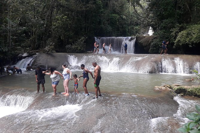 Private YS Falls Tour from Montego Bay - Extras inside the YS Estate: zipline, deep river pool, and shopping