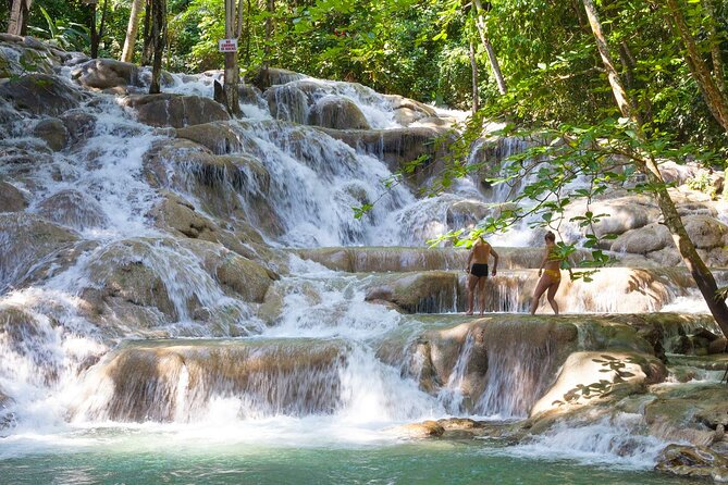Rio Nuevo Bamboo River Rafting & Dunn's River Falls - The value play: two major water stops in about 7 hours