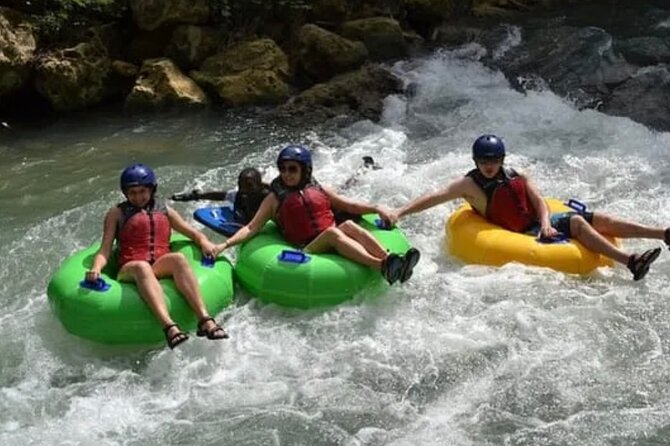 River rapids tubing rafting kayaking and beach Adventure - The private beach finish: turning the trip from adrenaline to recovery