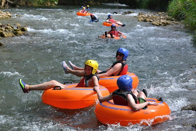 River Rapids Waterfalls Tubing and Beach Adventure with Transport - What the Rio Bueno Tubing Ride Is Like