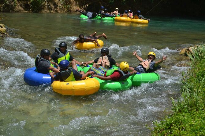 River Rapids Waterfalls Tubing and Beach Adventure with Transport - Entering the Jungle to Irie Bridge