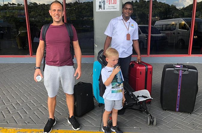 Sangster Airport Round-Trip Transfers from Montego Bay to Negril - The Airport Meet-Up: Name Sign, Check of Your Details, Then Ride Setup