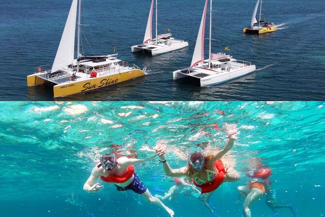 SUNSET PARTY CRUISE Rick's Cafe Ocean Coral / Eden Bay Guests - The snorkeling time in between