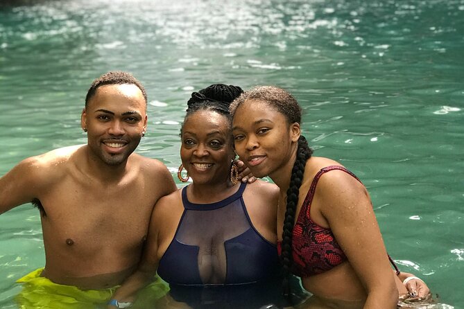 Transportation and Tour from Montego Bay to Blue Hole/Secret Falls - Getting Ready for Blue Hole: Water Shoes and Swim Mode