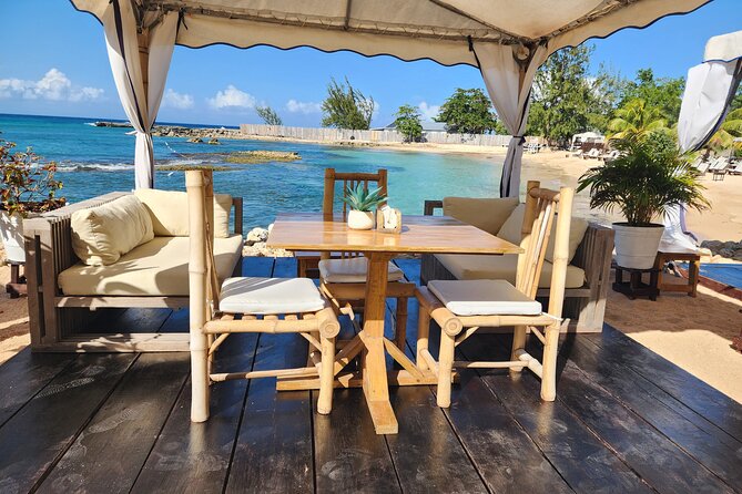 VIP Oceanfront Cabana at Bamboo Beach Club in Montego Bay - Value math for a group of up to six
