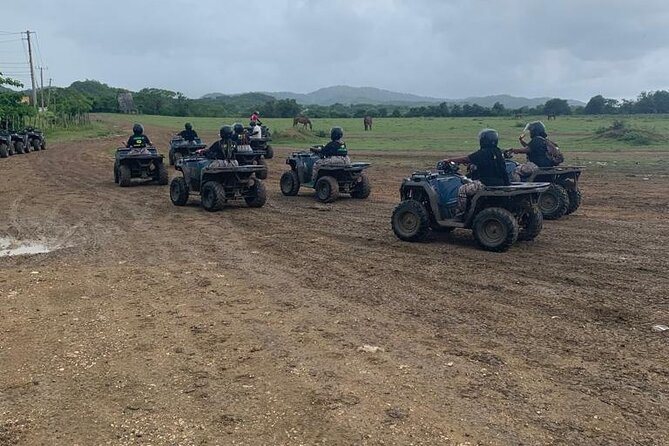 Zipline, Horseback Ride, ATV and Catamaran from Montego Bay - Getting to the start: private air-conditioned pickup that saves time